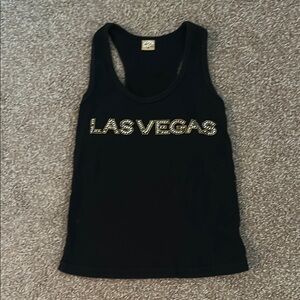 Black Las Vegas Tank Top